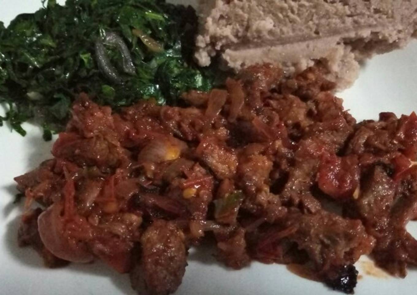 Pork wet fry