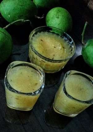 A picture of Aam panna.