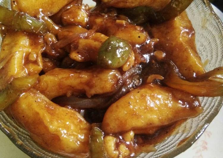 Recipe of Delicious Potato chilli