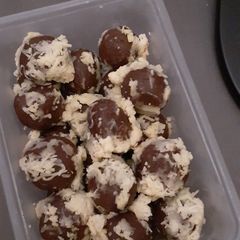 No Cook Choco Cheese Balls A picture of No Cook Choco Cheese Balls.