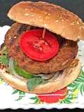 Keema tikki burger