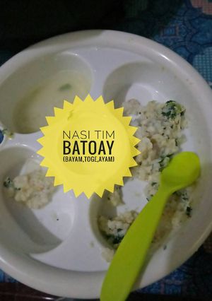 Foto resep Mpasi Nasi Tim Batoay