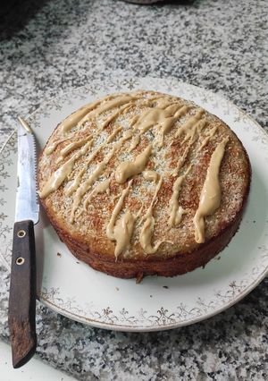 Una foto de Budín de banana saludable: sin gluten y sin azúcar. Con trigo sarraceno