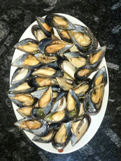 Una foto de Mejillones a la plancha