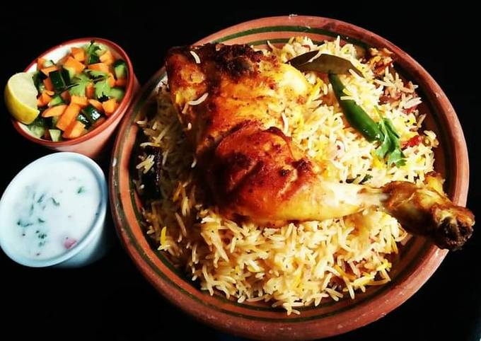 Step-by-Step Guide to Prepare Super Quick Homemade Chicken Tikka Biryani😋💛🍲
