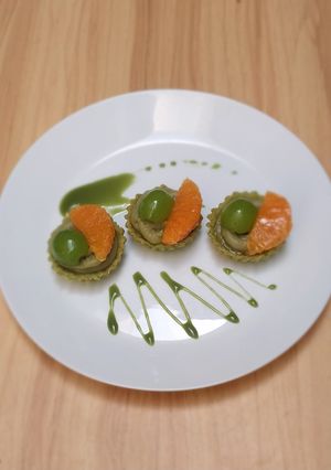 Foto resep Pie Buah Vla Matcha