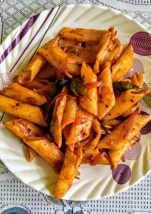 A picture of Italian pasta.