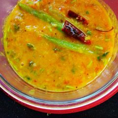 A picture of Bottle-gourd dal.