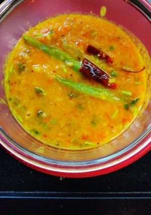 A picture of Bottle-gourd dal.