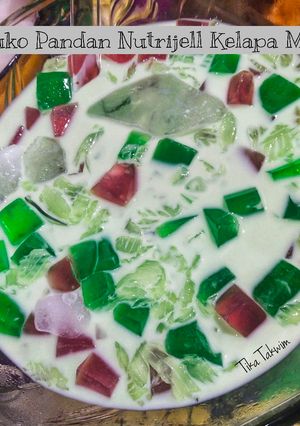 Foto resep Es Buko Pandan Nutrijell Kelapa Muda