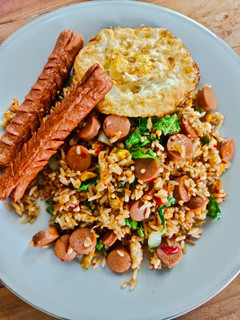 Foto resep Nasi Goreng Sosis