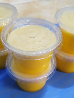 Foto resep Puding Mangga Nutrisari dengan Vla Custard