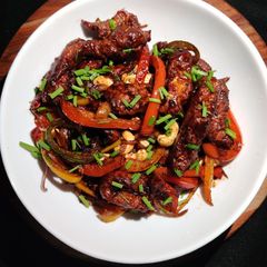 A picture of Dragon Chicken.