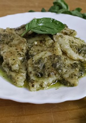 Foto di Testaroli al pesto