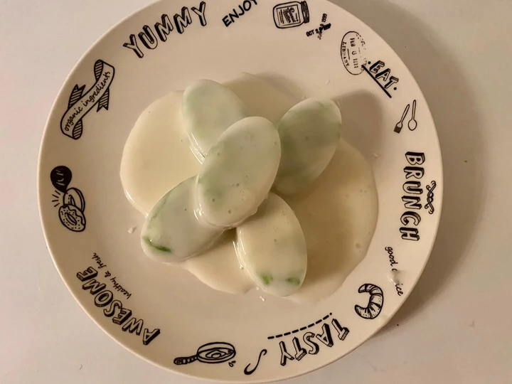 Cara Mudah Menyiapkan Resep Puding cendol kelapa yang Bisa Manjain Lidah Anti Ribet, Menggugah Selera