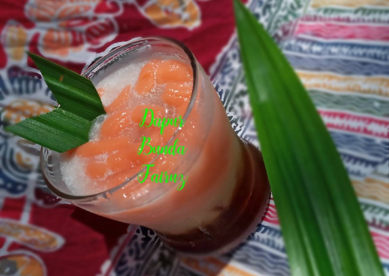 Cendol Orange Mudah Anti Gagal Takaran Sendok