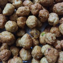 A picture of Chicken koftas.