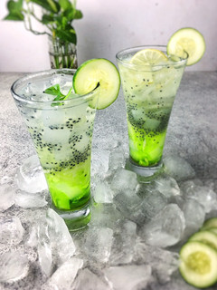 Foto resep Es timun nata de coco