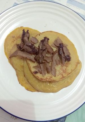 Foto resep Pancake Banana Yakult Rice Cooker
