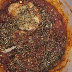 A picture of Keto Pizza Microwave.
