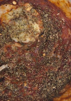 A picture of Keto Pizza Microwave.