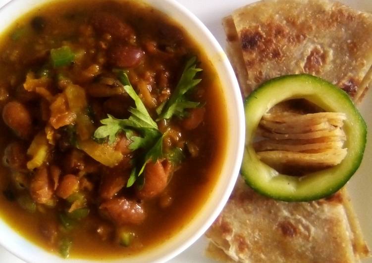 Nice beans stew with chapati