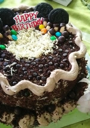 Foto resep Black forest ultah
