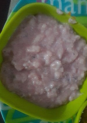 A picture of Poha kheer.