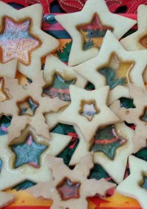 Foto di Biscotti con vetrino