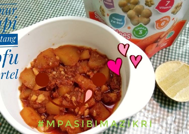 Rahasia Memasak Semur Sapi Kentang MPASI 8 bulan 4 bintang yang Enak
