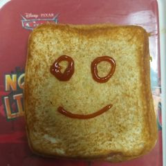A picture of Sweet potato capsicum sandwich.