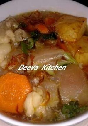 Foto resep Sup kaki sapi