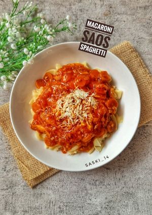 Foto resep Macaroni Saus Spaghetti