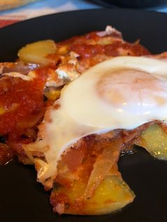 Una foto de Huevos estrellados 🍳