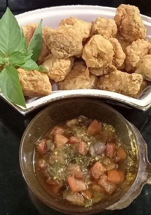 Foto resep Kakap Goreng Tepung Sambal Pecak