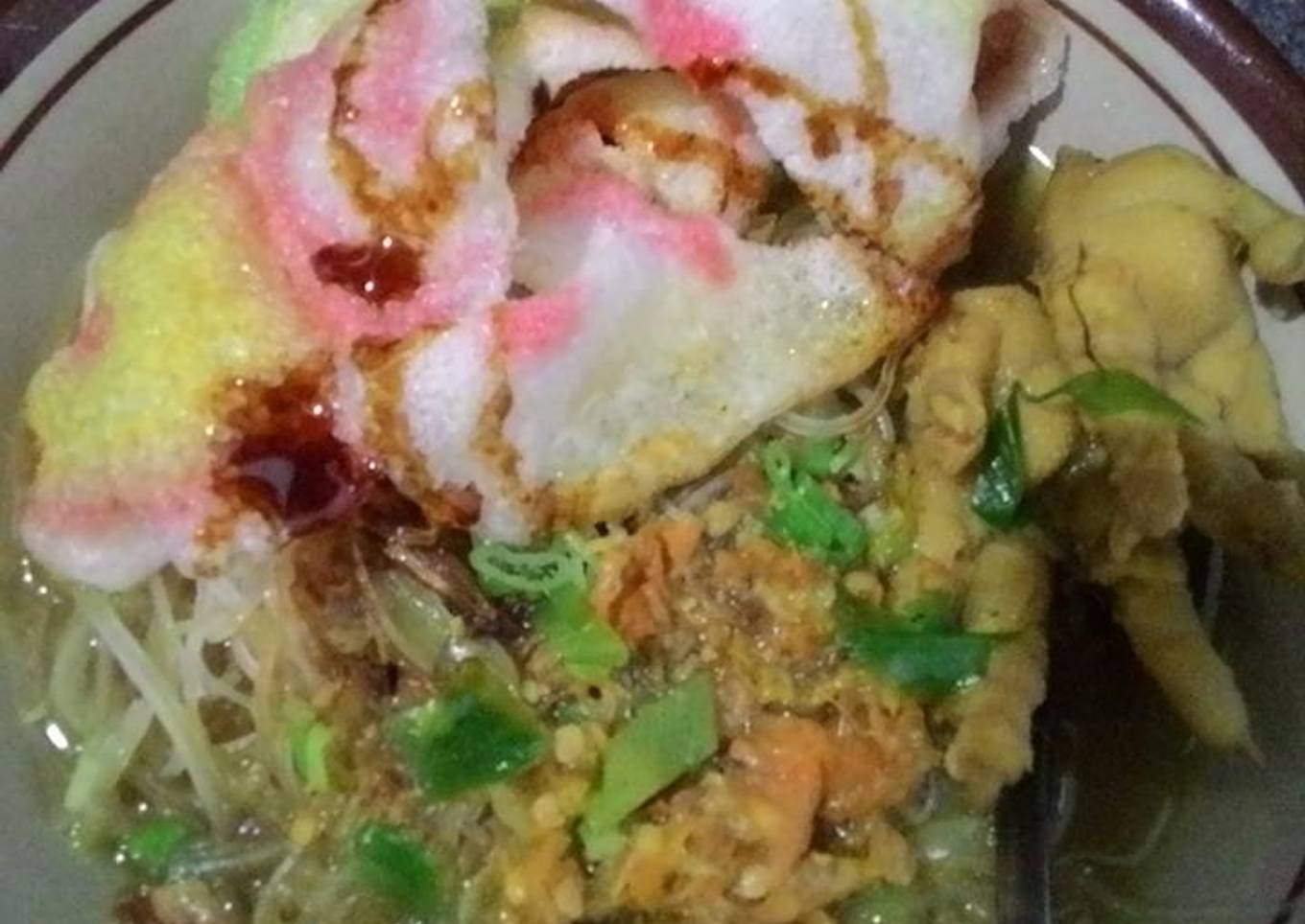 Soto Ceker ayam