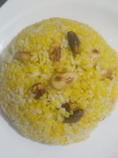 صورة لوصفة رز بالمكسرات