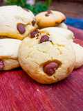 Galletitas con chispas de chocolate sin manteca