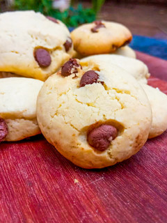 Una foto de Galletitas con chispas de chocolate sin manteca