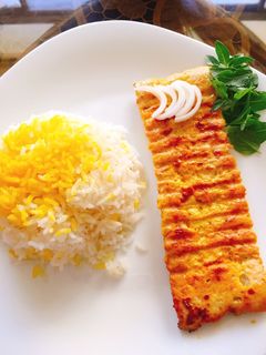 عکسی از دستور کوبیده مرغ تابه ای