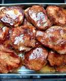 Lomo de cerdo en salsa de maracuyá