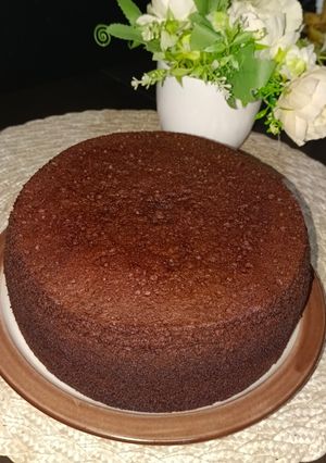 Foto resep Based cake tepung beras / bolu kukus coklat lembut (glutin free)