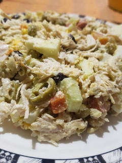 Una foto de Ensalada de pollo