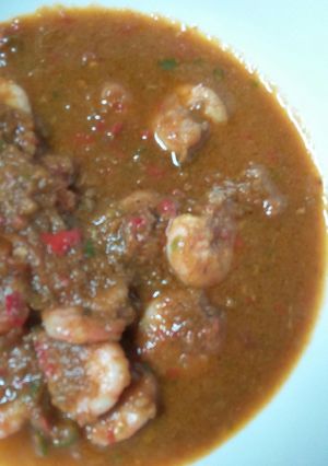 Foto resep Udang Sambal Pedas Sedap Kuah 😉