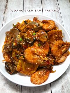 Foto resep Udang saus padang ala Resto