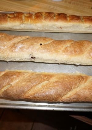 A picture of BAGUETTES. JON STYLE.