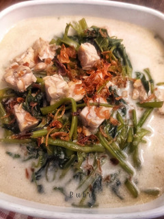 Foto resep Bobor Kangkung Tempe
