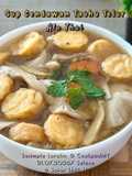 Sup Cendawan Tauhu Telur (Ala Kedai Siam)