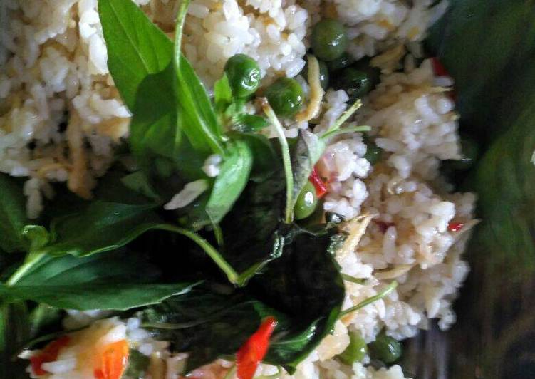 Nasi bakar simple murah meriah