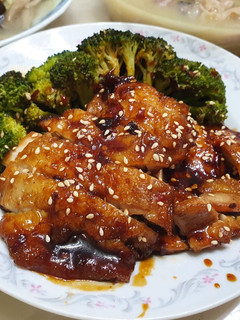 辣味照燒滷雞腿排 的食譜成品照片